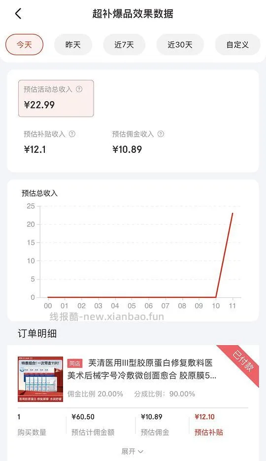 好价，芙清能3.41/片买11张医用胶原面膜和b5面膜 - 线报酷