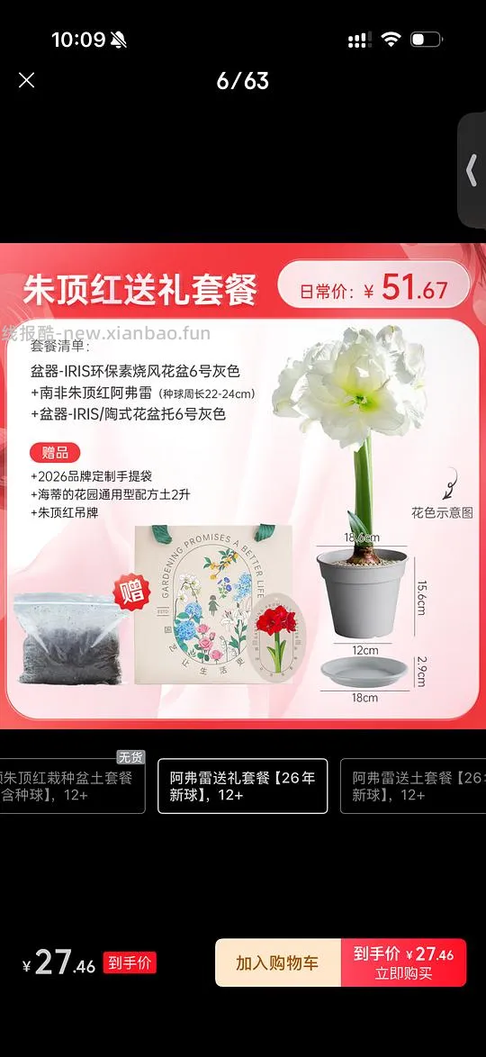 海蒂的花园阿弗雷送礼套餐，到手17块 - 线报酷