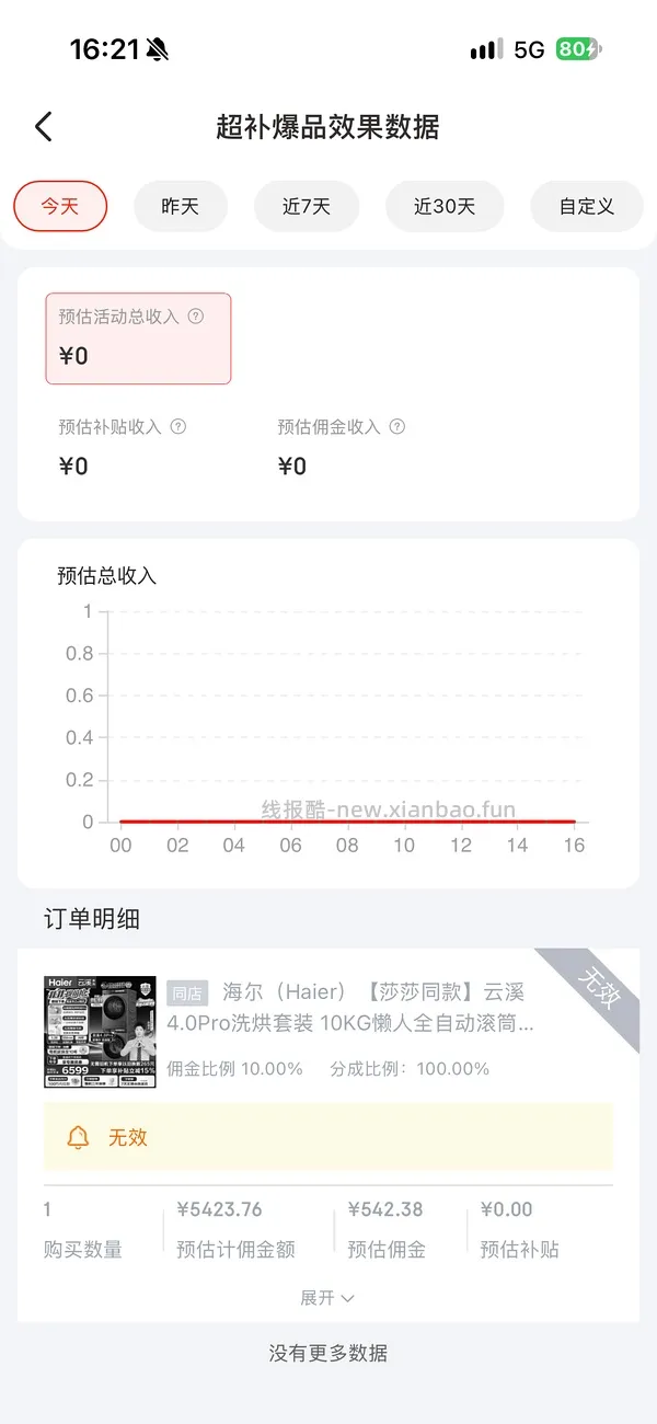 海尔云溪 5.0 d3 12kg洗烘好价5600左右 4.0pro也有好价4300 - 线报酷
