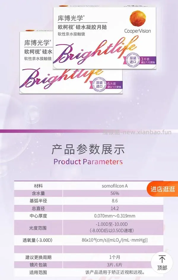 【教程】隐形眼镜粗略选购指南（严禁转载） - 线报酷